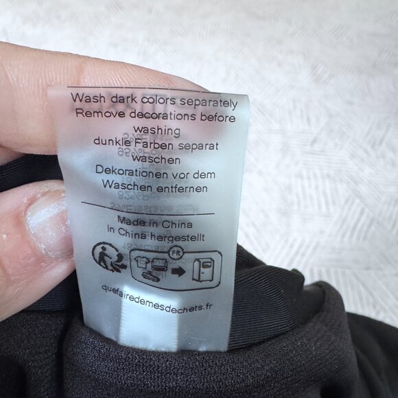 Black swim trunks, size 24, NWOT - Picture 6 of 6